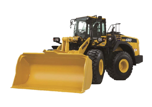 KOMASTU WA480-8 Loaders with 201-300 HP Range & Has Loaders Type